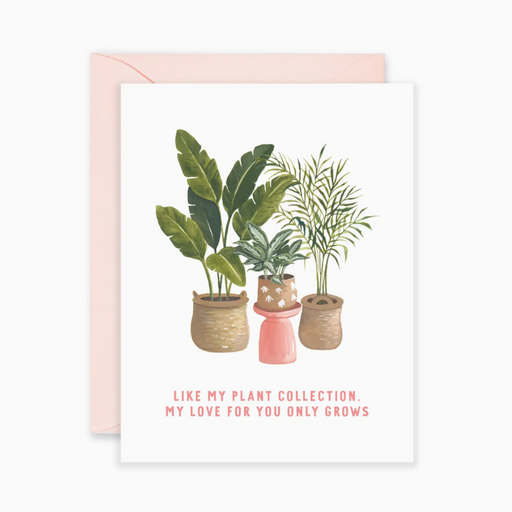 Plant Love Growth - Anniversary Card & Love Plant Card - LOCAL FIXTURE