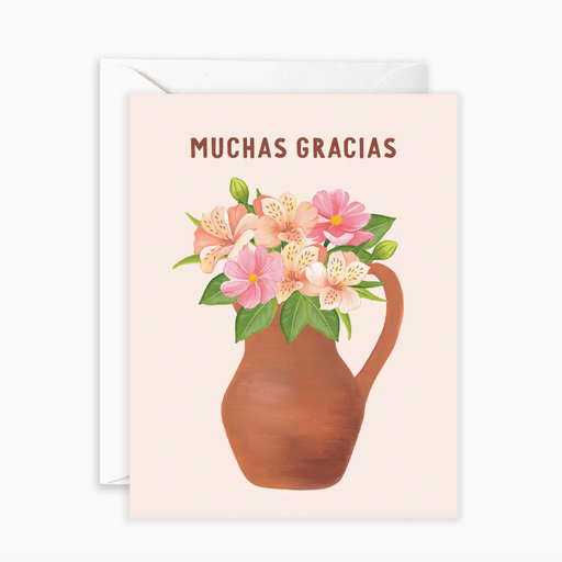 Muchas Gracias Jarrito | Gracias Card - LOCAL FIXTURE