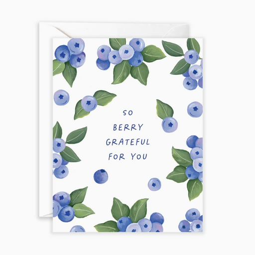 Berry Grateful For You - Thank You Card - LOCAL FIXTURE