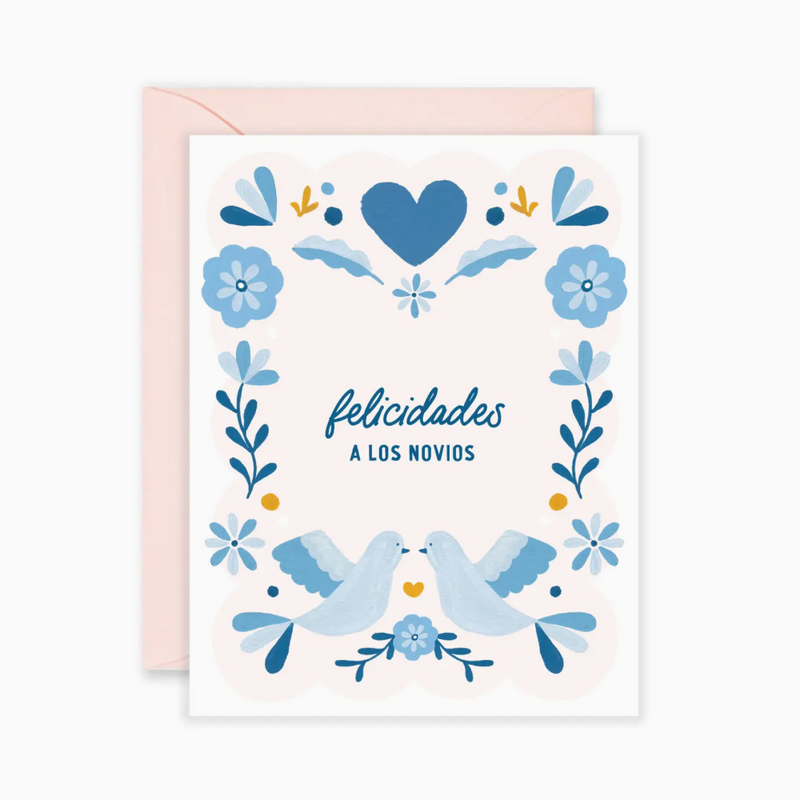 Otomi Felicidades - Spanish Wedding Greeting Card - LOCAL FIXTURE