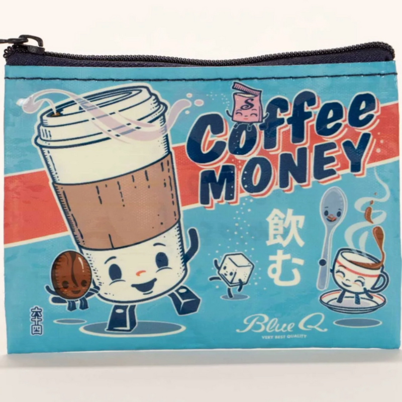 Coffee Money Coin Purse