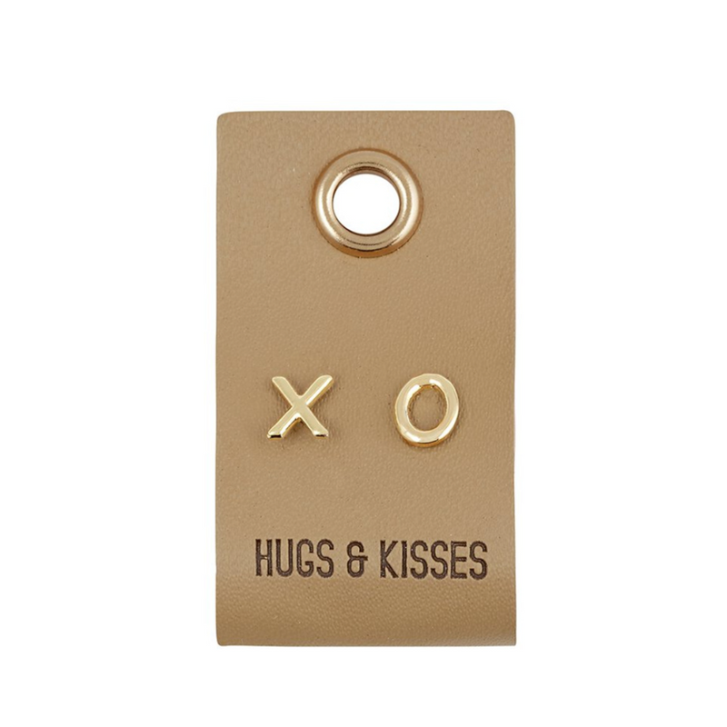 Leather Tag Earrings