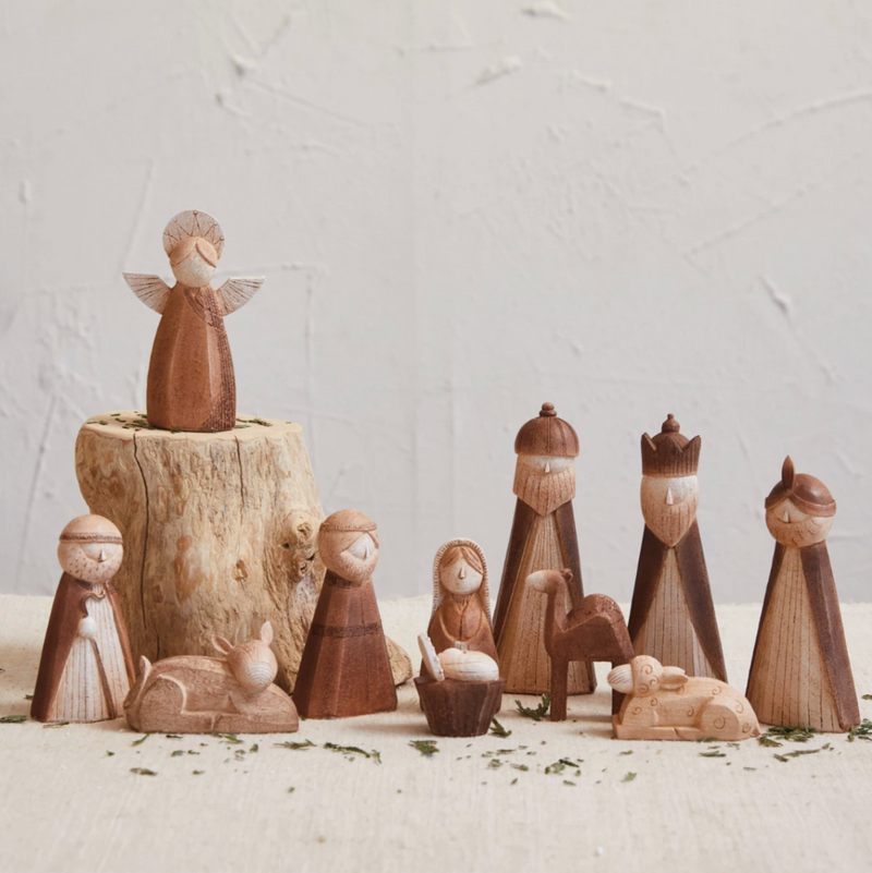 Resin Nativity Set