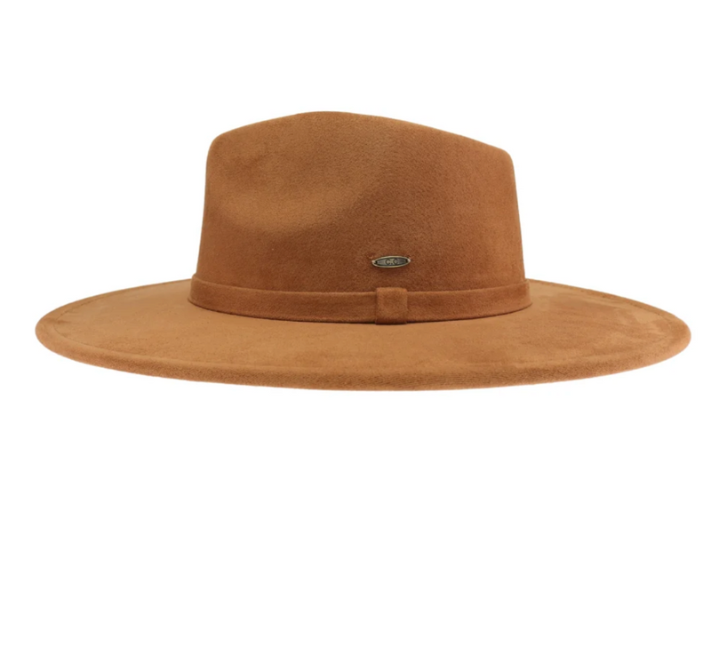 Camden Faux Suede C.C Rancher Hat
