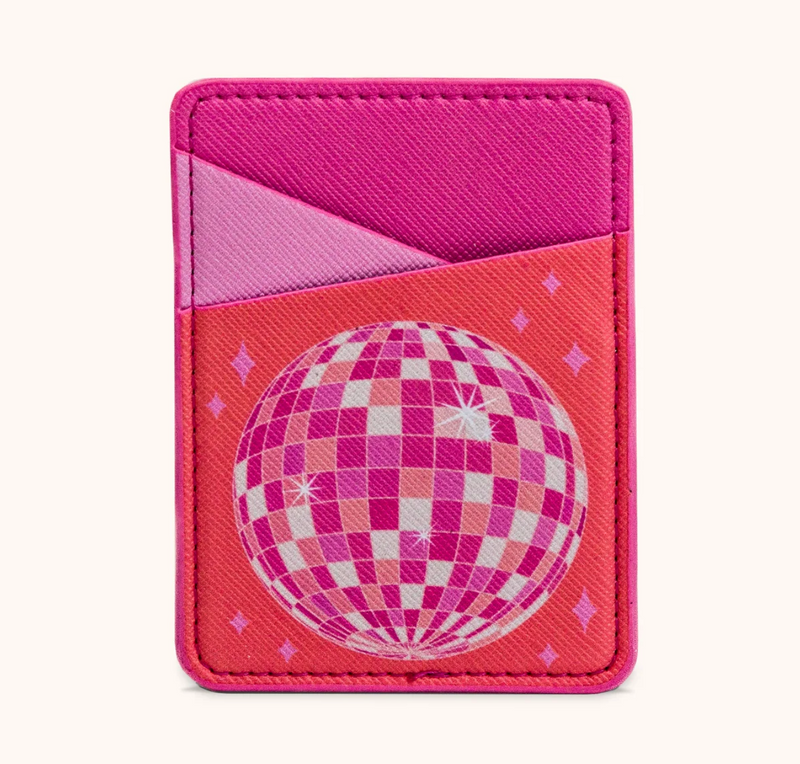 Dancing Queen Stick-On Cell Phone Wallet