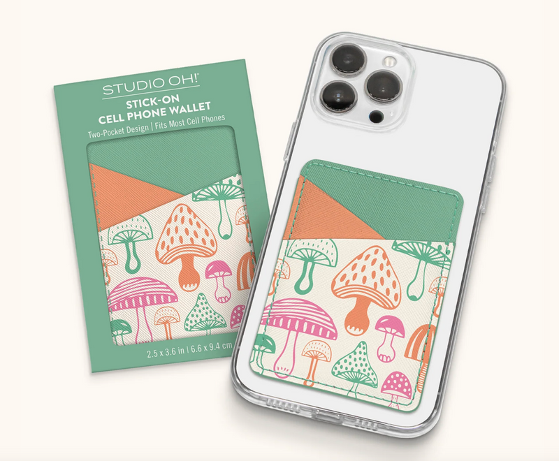 Wild Realm Stick-On Cell Phone Wallet