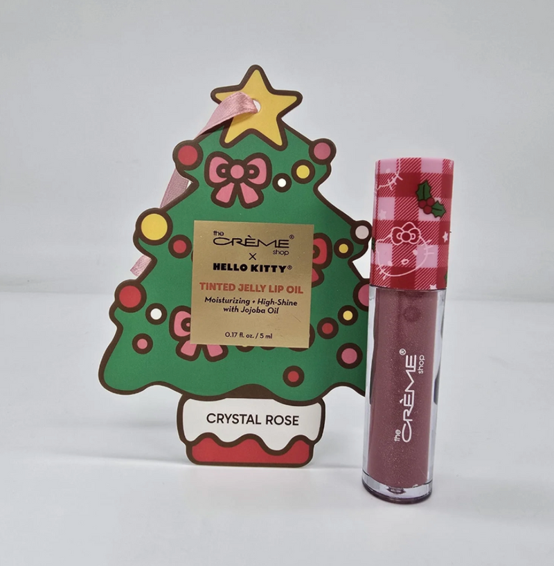 The Creme Shop x Hello Kitty Christmas Tinted Jelly Lip Oil