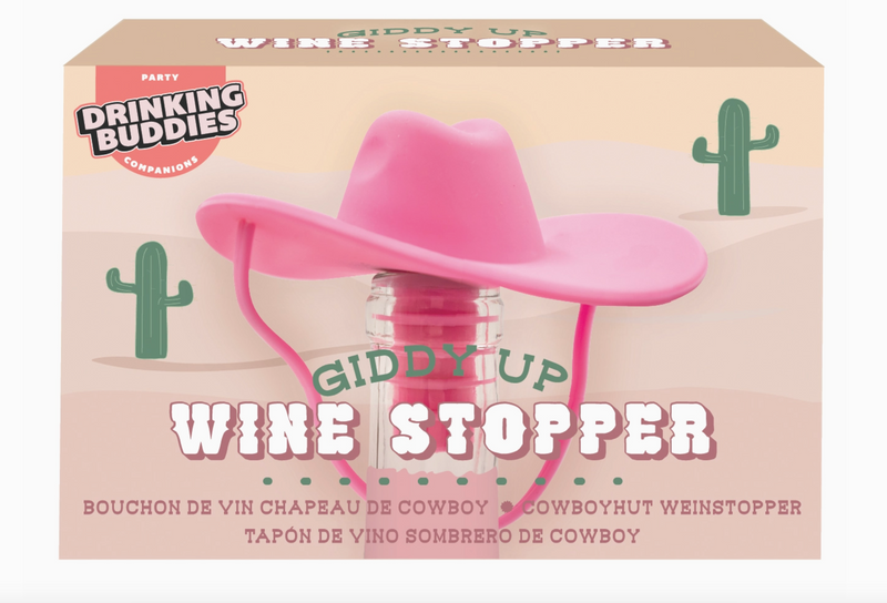 Western Giddy Up Wine Stopper