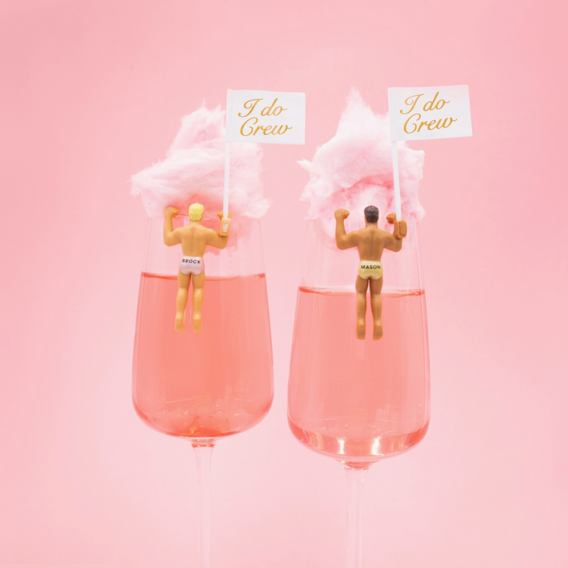 I Do Crew Drink Markers - 4 Pack