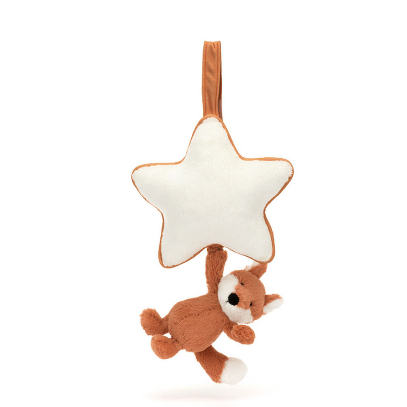 Bashful Fox Cub Musical Pull