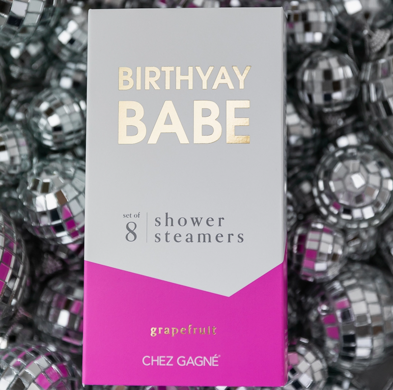 Birthyay Babe | Birthday Shower Steamers | Grapefruit
