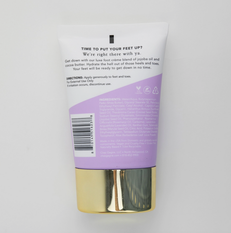 Toe Up | Foot Crème | Lavender + Rosemary