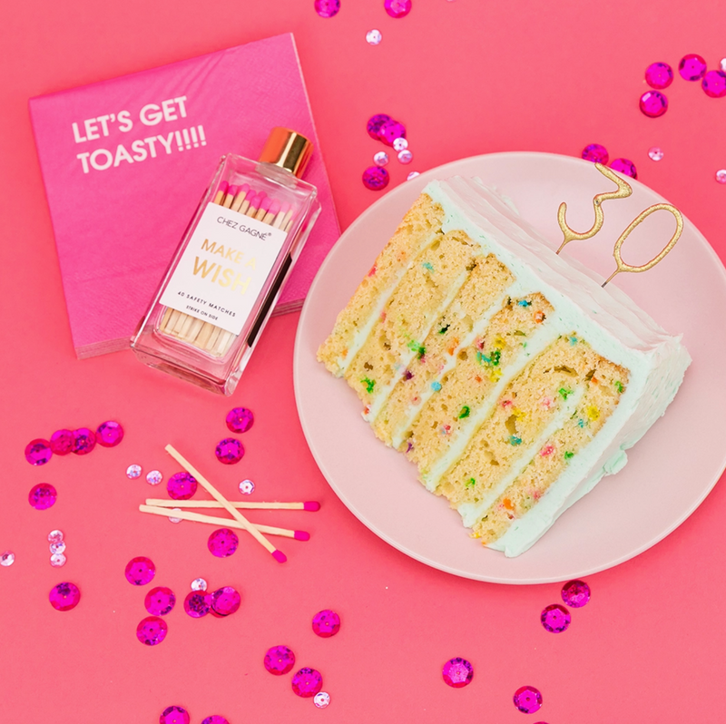 Make A Wish Matches | Glass Bottle Matchsticks