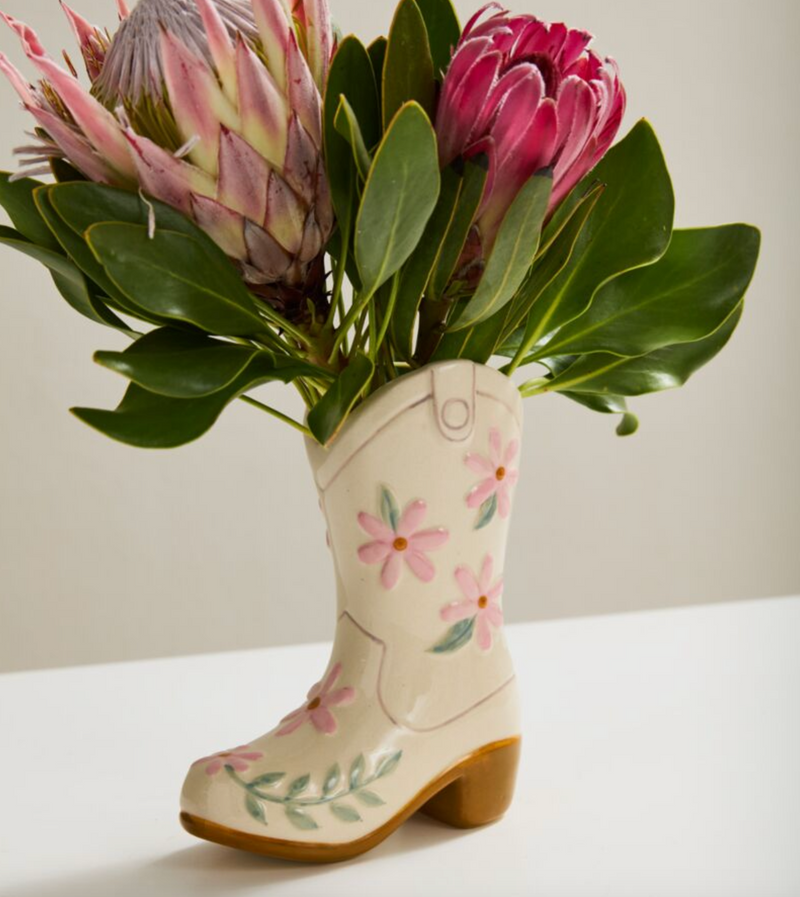 Cowgirl Vase