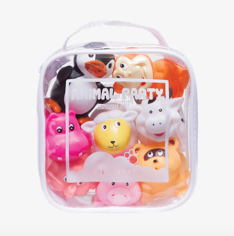 Animal Party Squirtie Baby Bath Toys