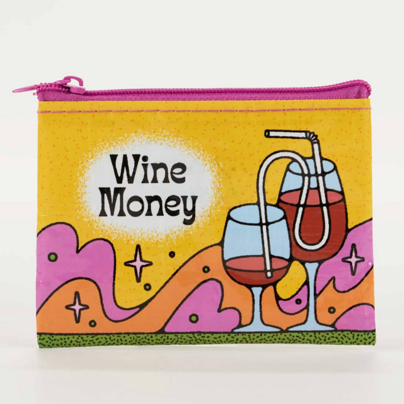Wine Money Coin Purse