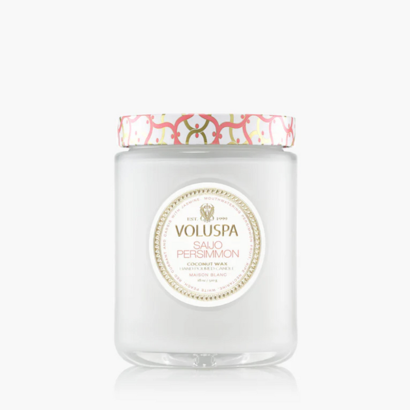 Saijo Persimmon Large Jar Candle