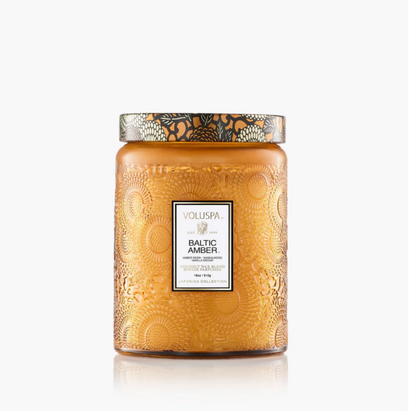 Baltic Amber Large Jar Candle