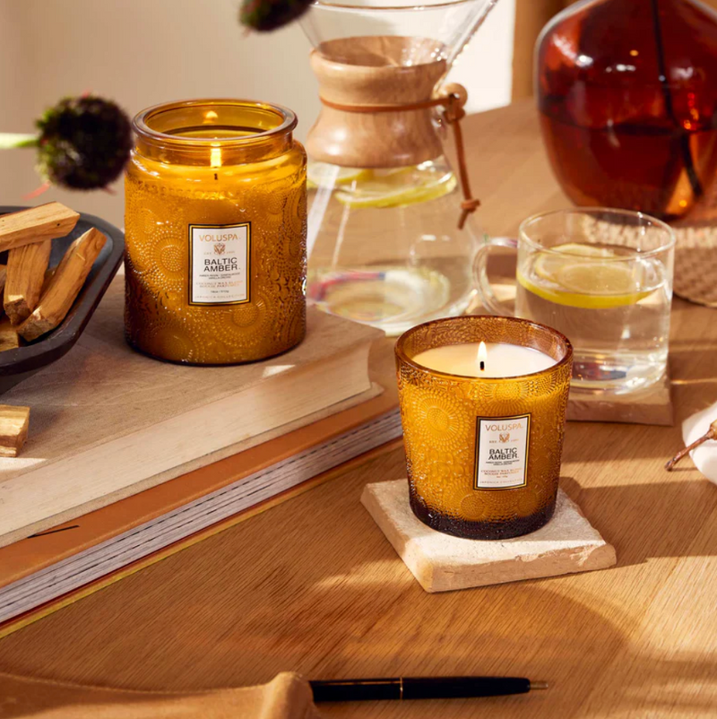 Baltic Amber Large Jar Candle