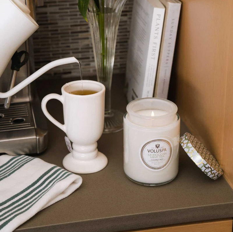Moroccan Mint Tea Large Jar Candle