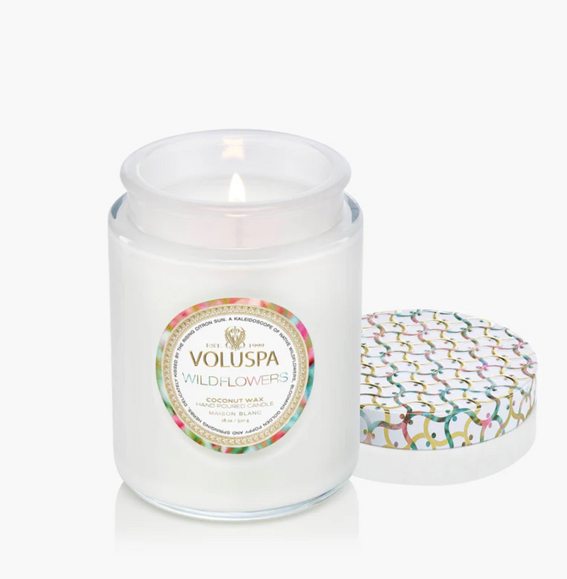 Wildflowers Large Jar Candle