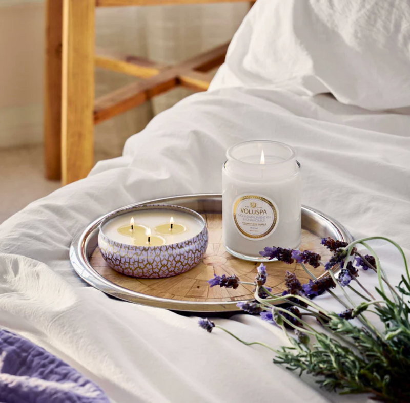 Mountain Lavender & Chamomile 3 Wick Tin Candle
