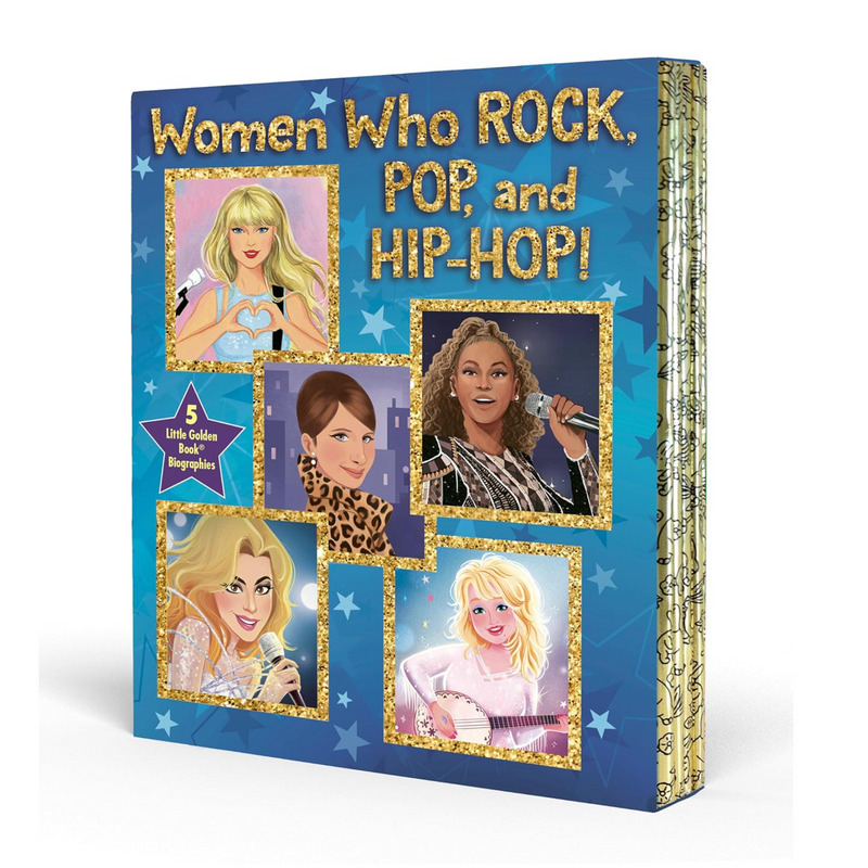 Women Who Rock, Pop, and Hip-Hop!: A Little Golden Book Biography Boxed Set