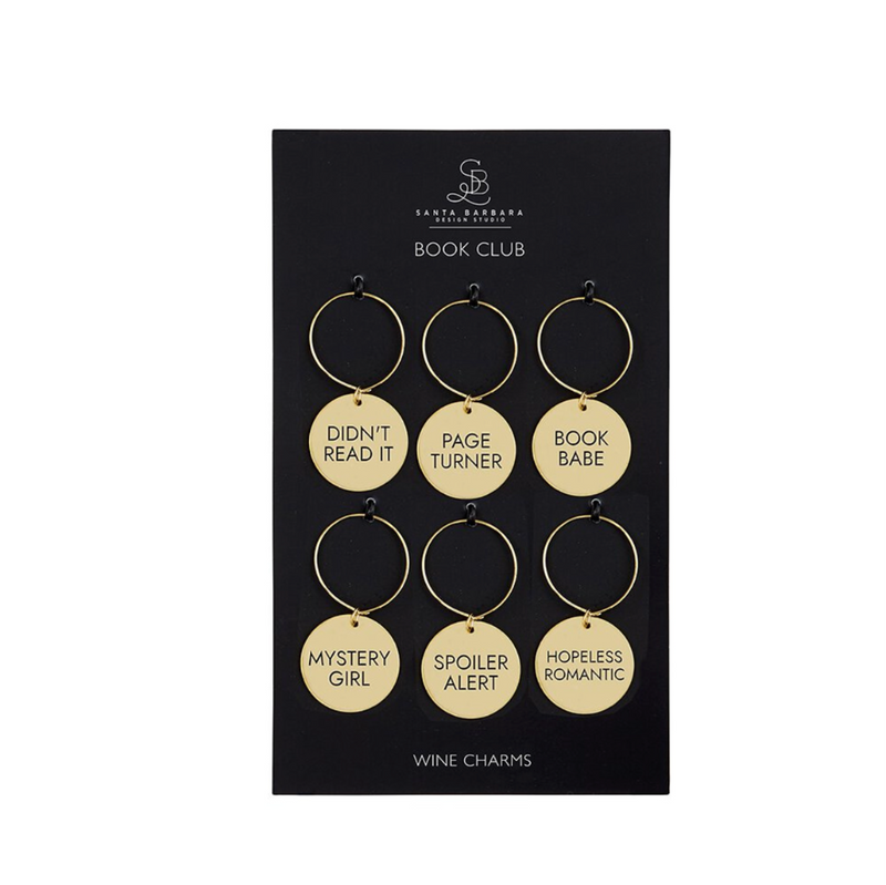 Wine Charm Set | Book Club