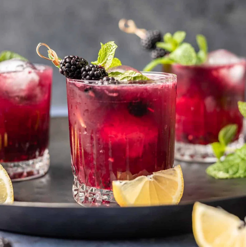 Single Serve Craft Cocktail | Blackberry Bourbon Smash