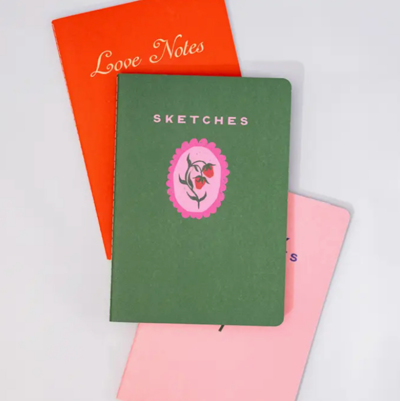 Rough Draft Notebook Set | Love Notes