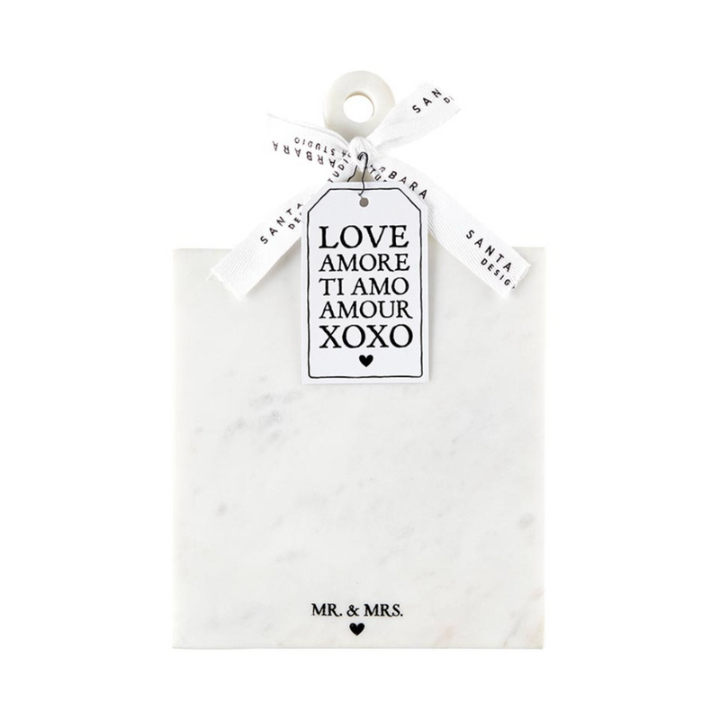 Marble Board with Handle | Mr. & Mrs.