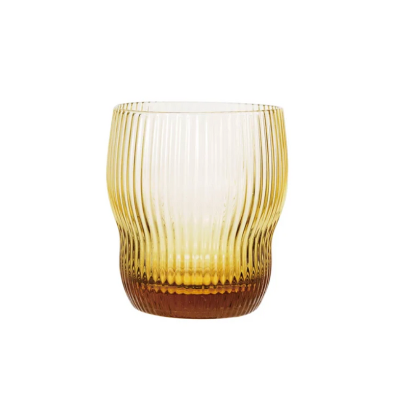 Fluted Drinking Glass