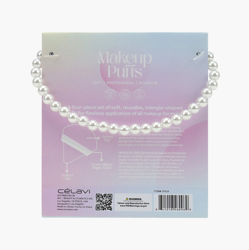 Makeup Puffs | Lavender & Pearls - CLEARANCE