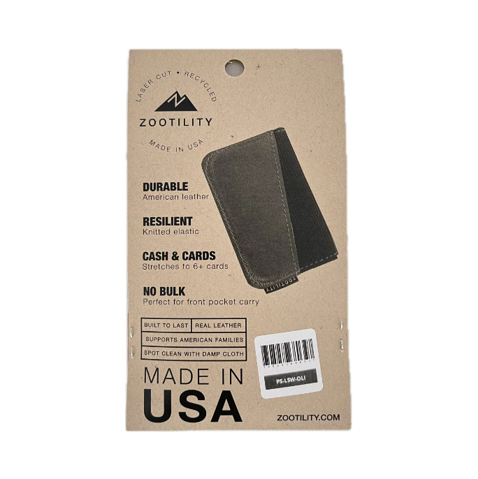 Leather Card Holder Wallet