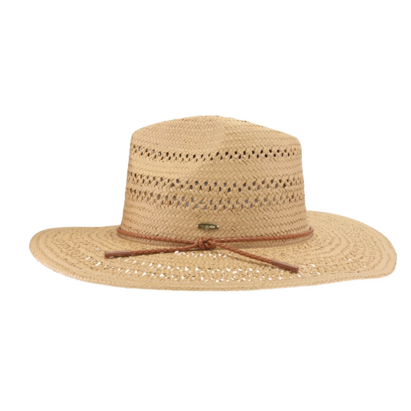 Open Weave C.C Panama Sun Hat