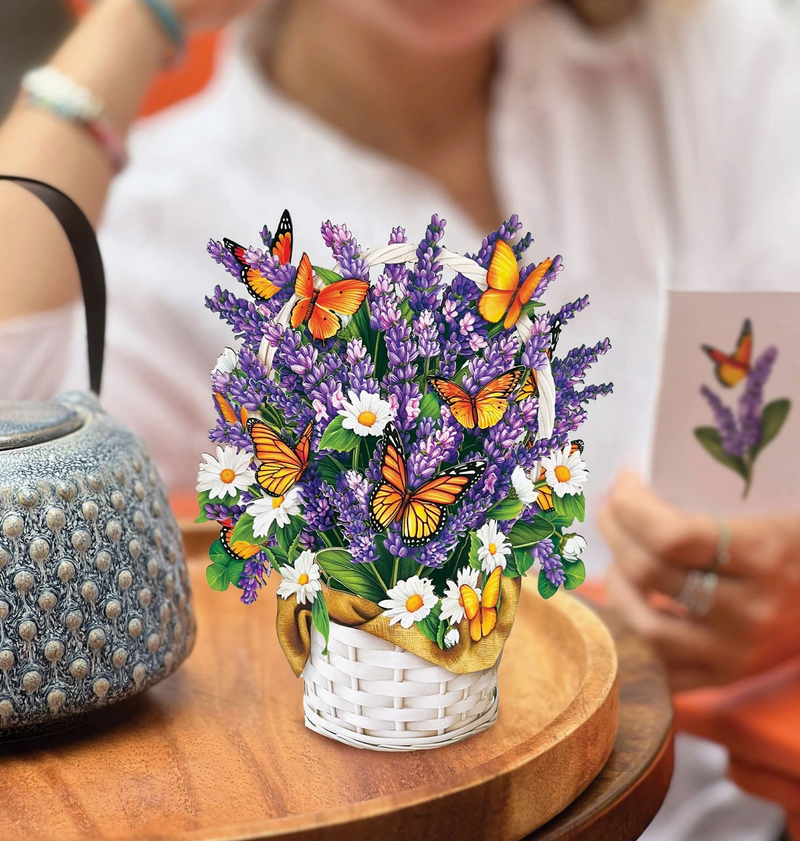 FreshCut Paper | Mini Lavender & Butterflies