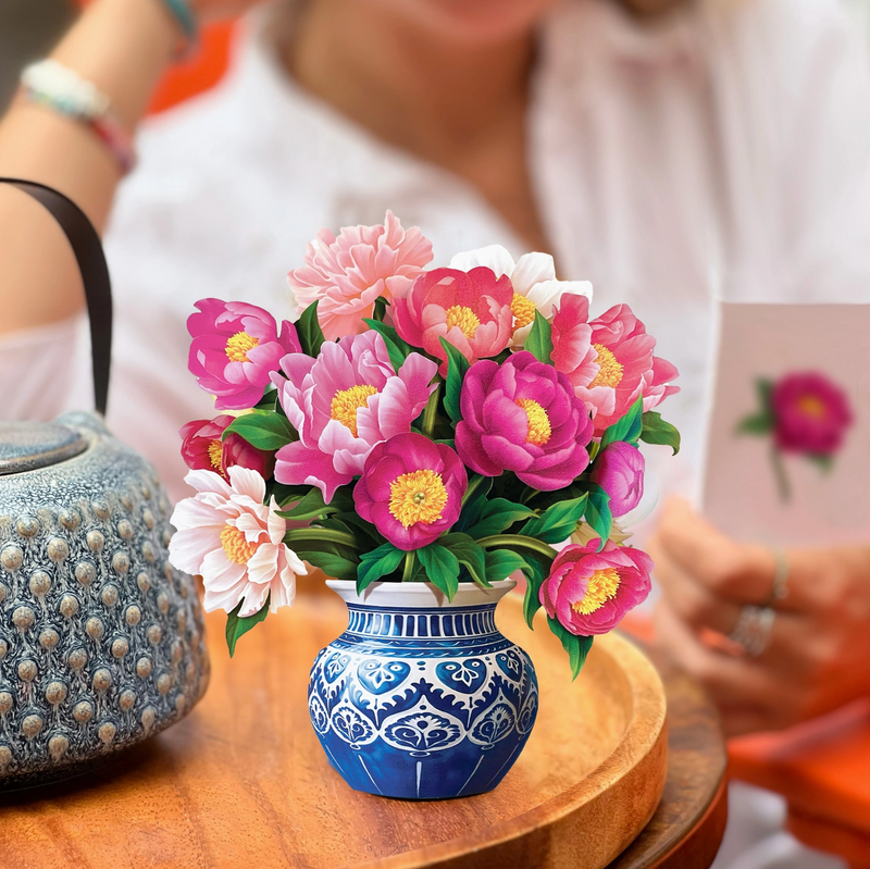 FreshCut Paper | Mini Peony Paradise