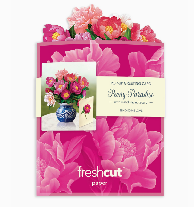 FreshCut Paper | Mini Peony Paradise