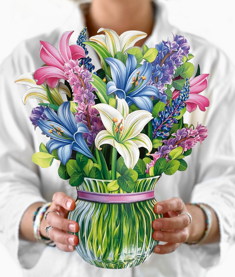 FreshCut Paper | Lilies & Lupines