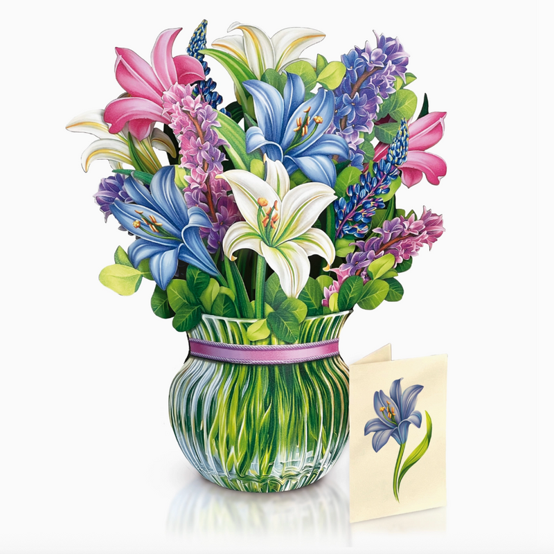 FreshCut Paper | Lilies & Lupines