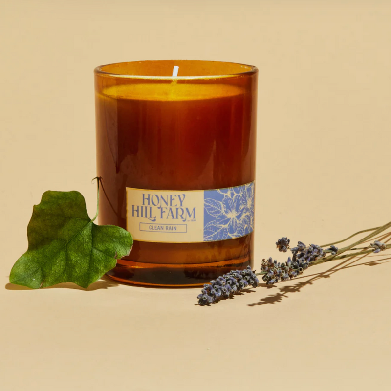 Honey Hill Farm Candle | Clean Rain