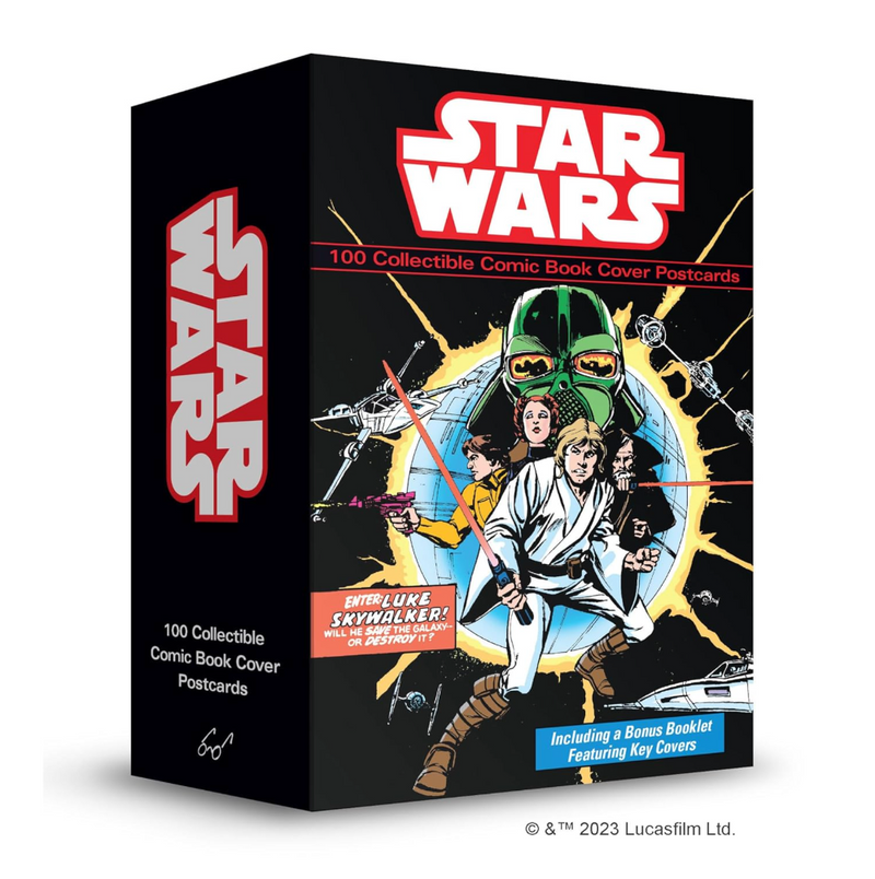 Star Wars 100 Collectible Comic Book Cover Postcards