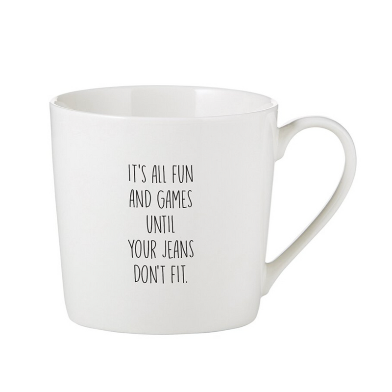 Cafe Mug | Jeans Don't Fit