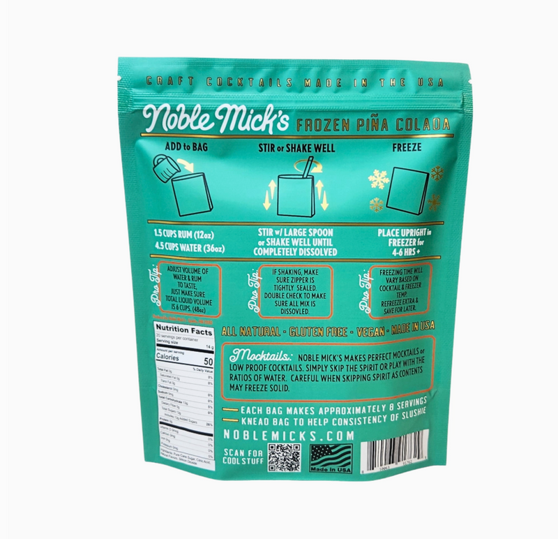 Pina Colada Frozen Cocktail