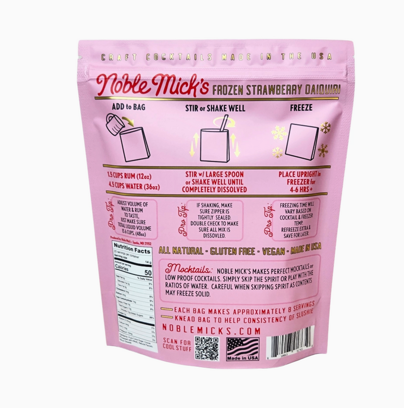 Strawberry Daiquiri Frozen Cocktail