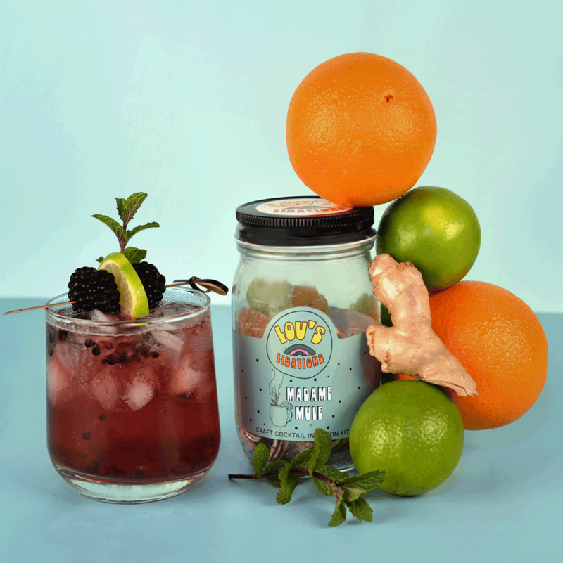 Jar Cocktail Kit Madame Mule | Moscow Mule Infsuion Kit
