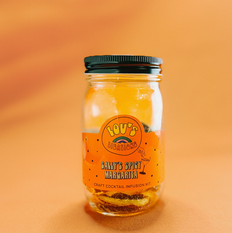 Jar Cocktail Kit Sally's Spicy Margarita | Lou's Libations