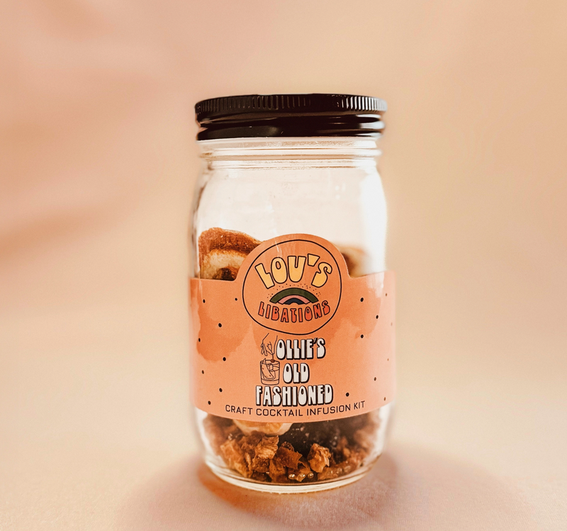 Jar Cocktail Kit Ollie’S Old Fashioned | Lou's Libations