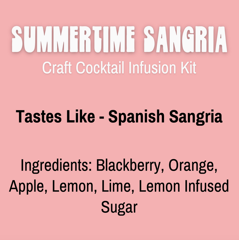 Summertime Sangria Jar | Sangria Infusion Kit