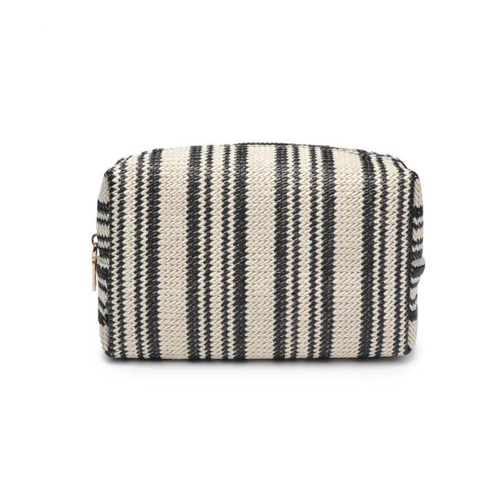 Voyage Stripe Cosmetic Pouch